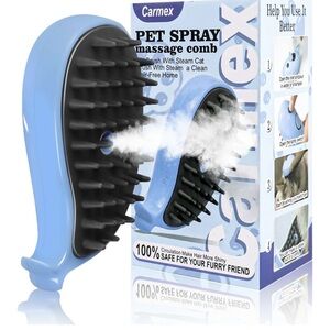 Blue Pet Spray Massage Comb for Cats